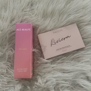 Ace Beaute Set Lock Setting Spray - Pink and Orange